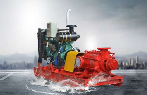 强自吸柴油水泵机组